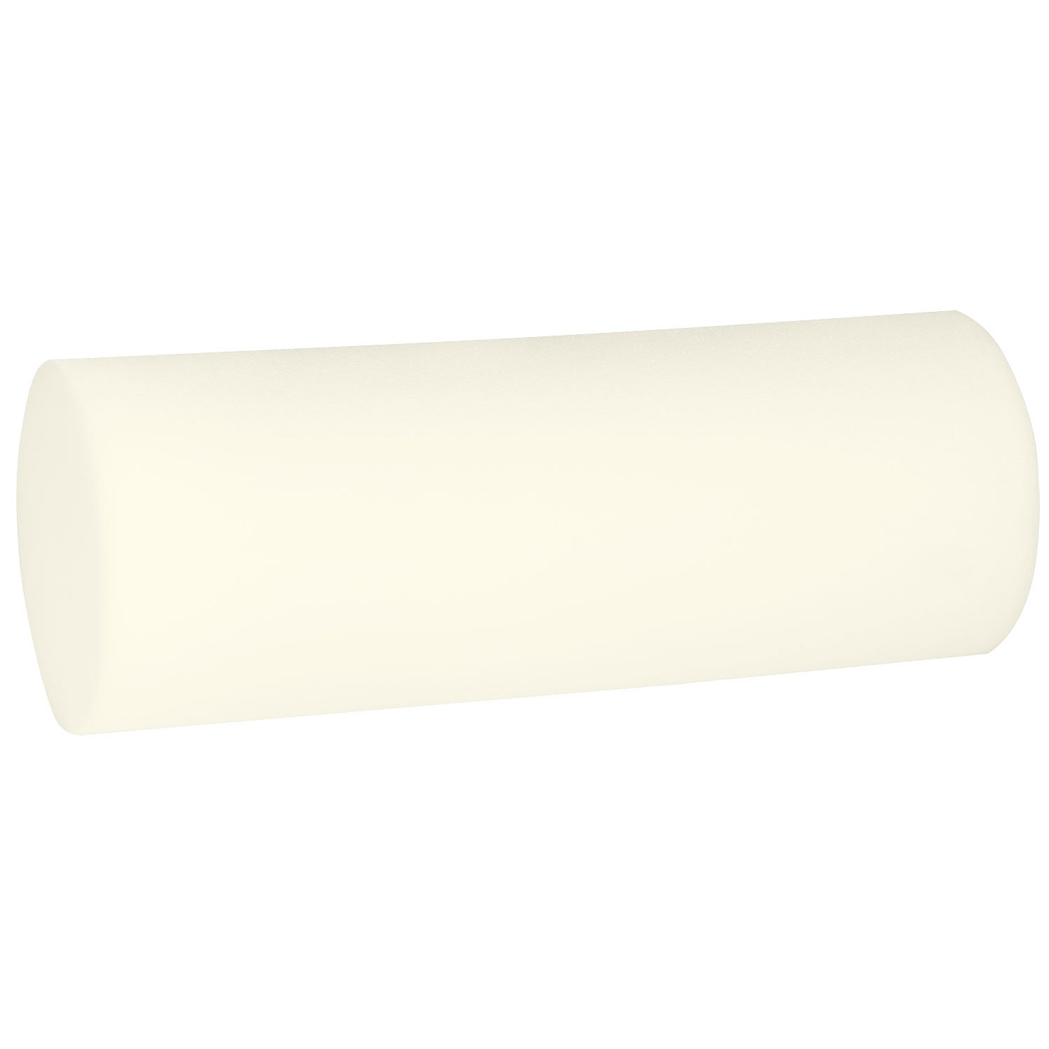 buttinette Schaumstoff-Nackenrolle, Größe: 40 x 15 cm Ø, 2,5 kPa