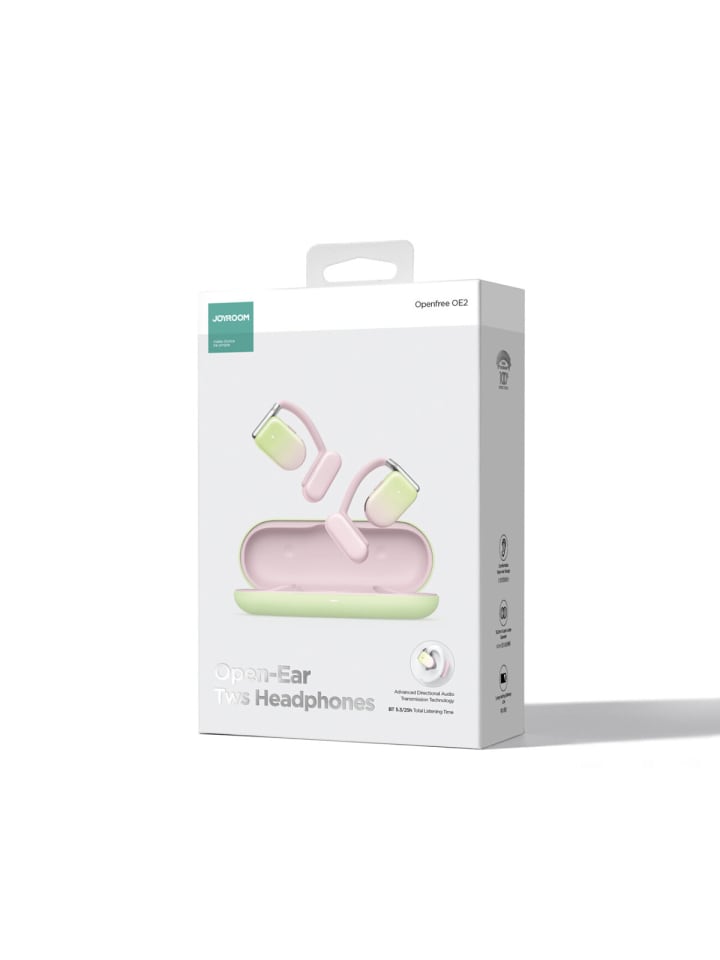 COFI 1453 Joyroom Openfree JR-OE2 TWS kabellose Kopfhörer Open Ear Rosa in Rosa günstig kaufen onesize