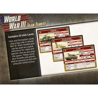 World War III: East German Unit Cards (34) (EN)
