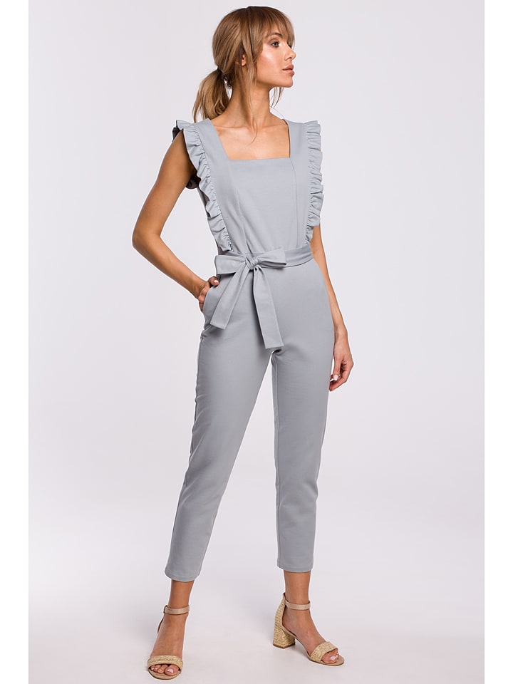 made of emotion Jumpsuit in Grau günstig kaufen