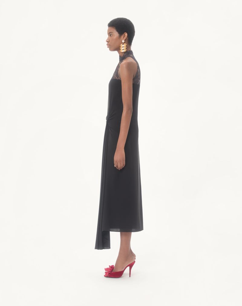 Georgette Midi-kjole