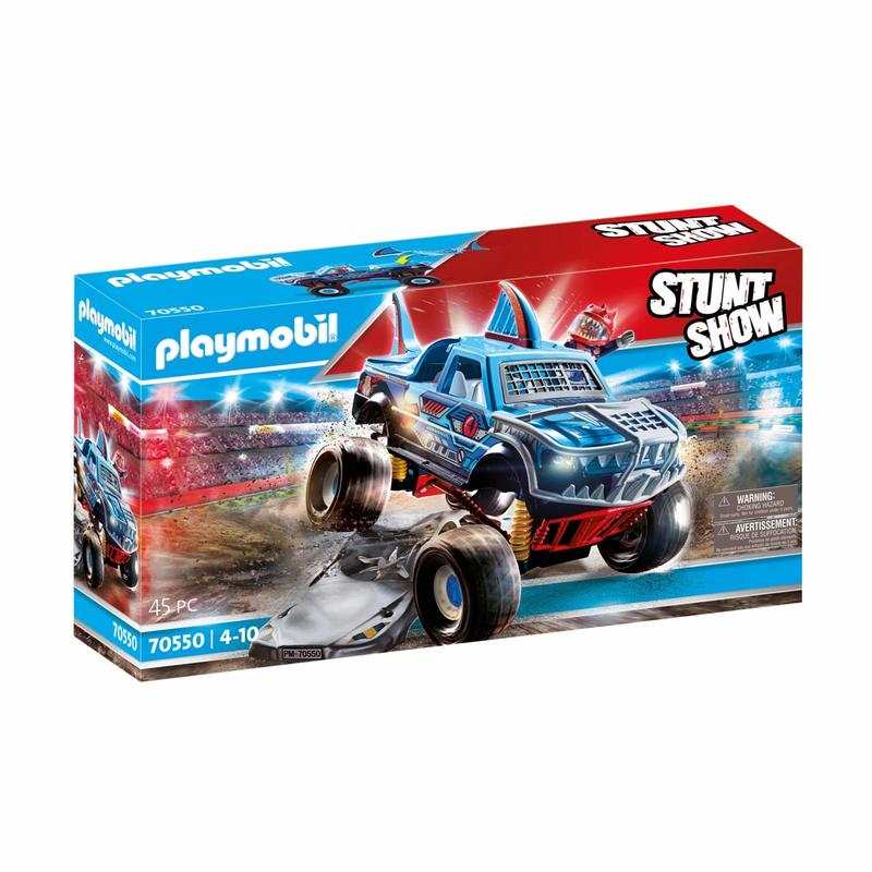70550 Stuntshow Monster truck de cascade Requin Playmobil