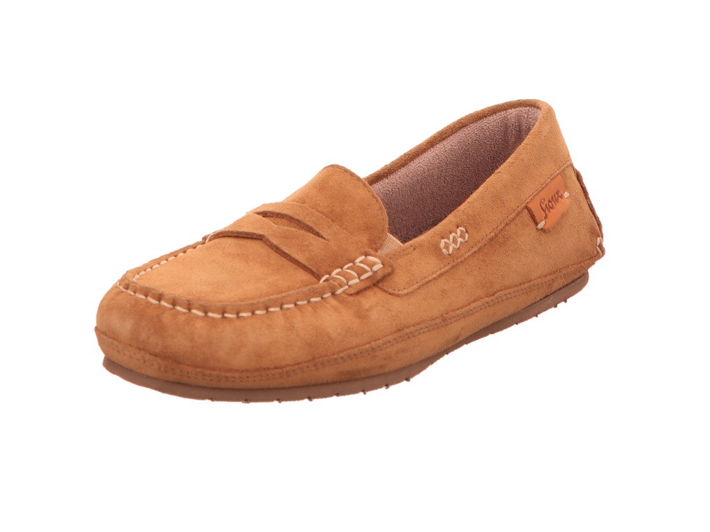 SIOUX Sportliche Slipper braun Farmiga-702