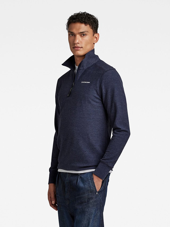 G-Star Sweatshirt in Dunkelblau günstig kaufen