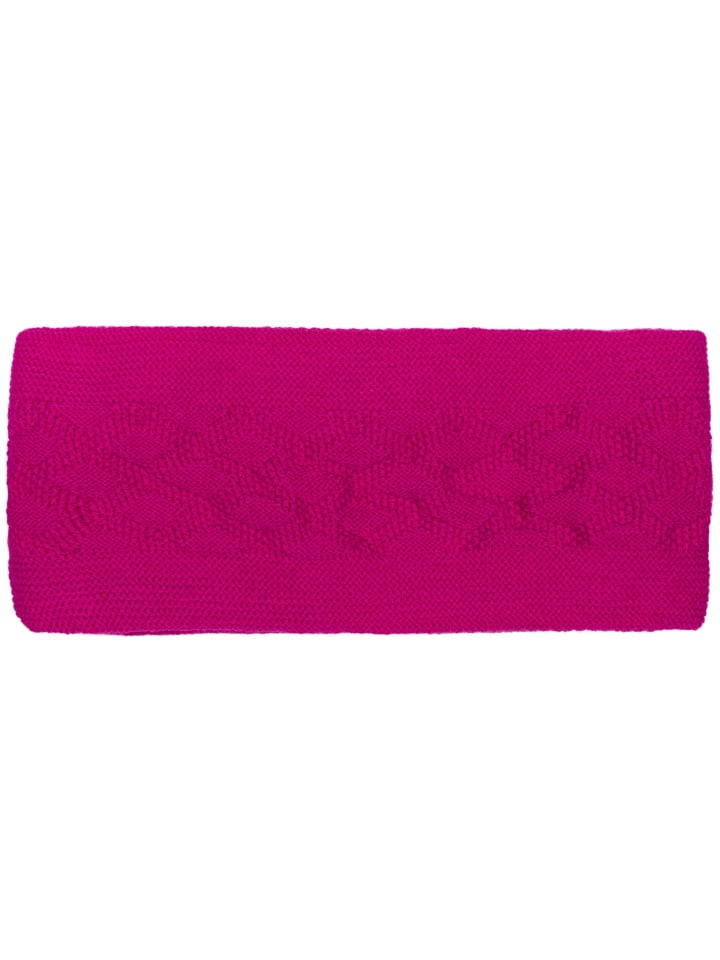 styleBREAKER Strick Stirnband in Pink günstig kaufen onesize