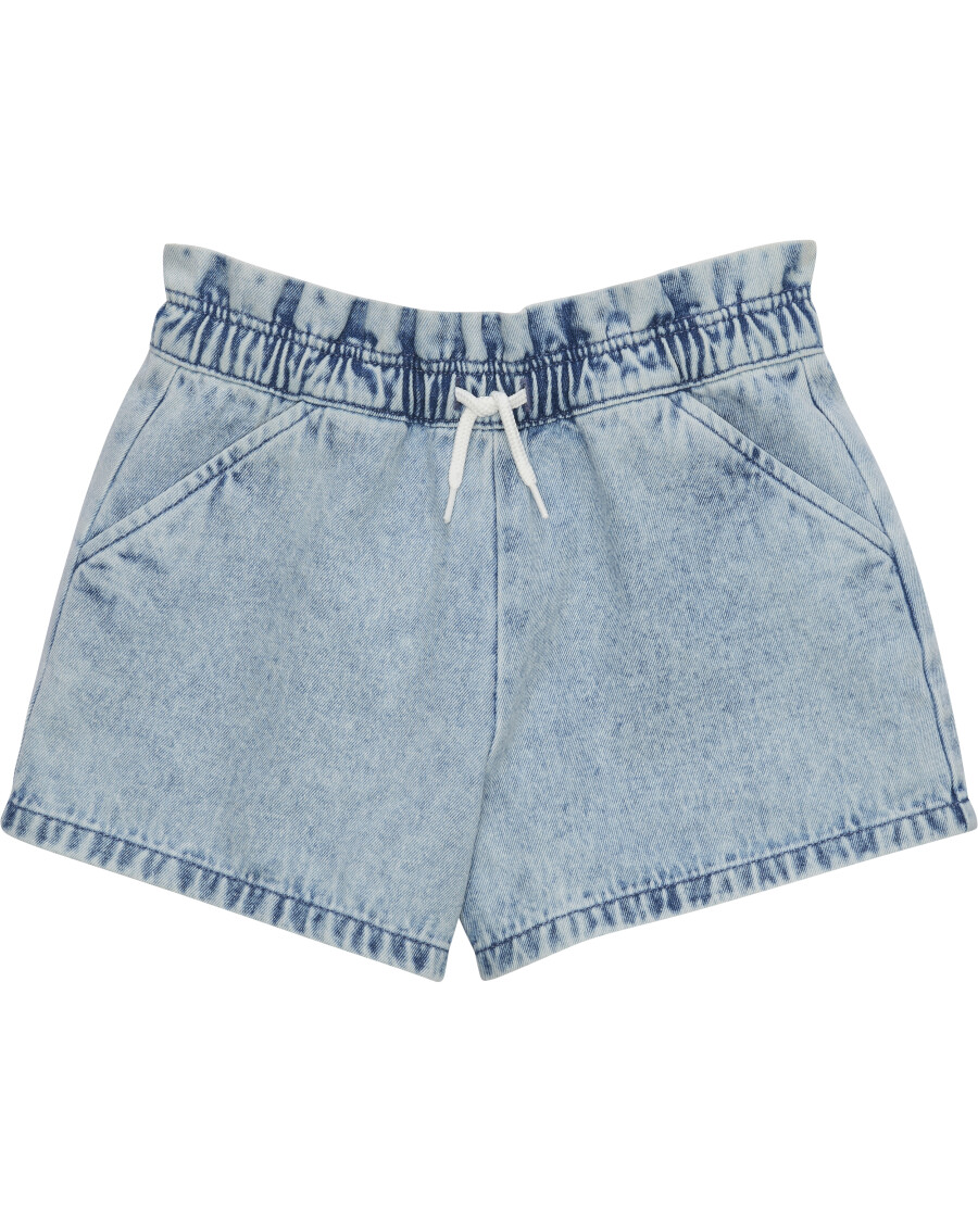 Paperbag Jeans-Shorts