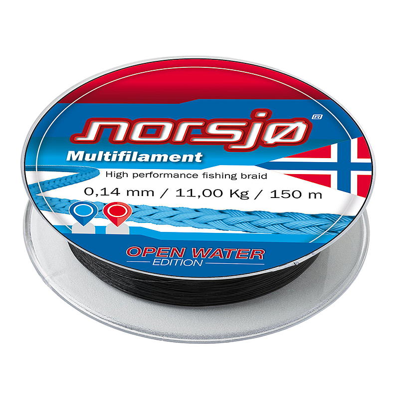 Norsjø Fiskeline 0,14 mm 150 m, Norsjø