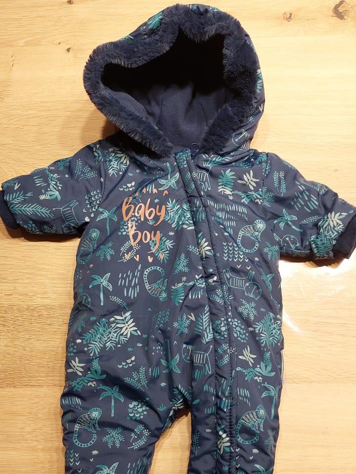 Petit Beguin Schneeanzug in Dunkelblau günstig kaufen 56