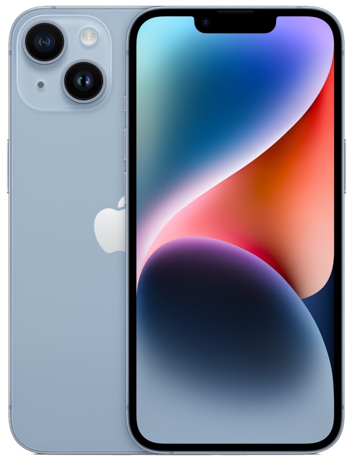 trendyoo Apple iPhone 14 128GB refurbished in Blau günstig kaufen onesize