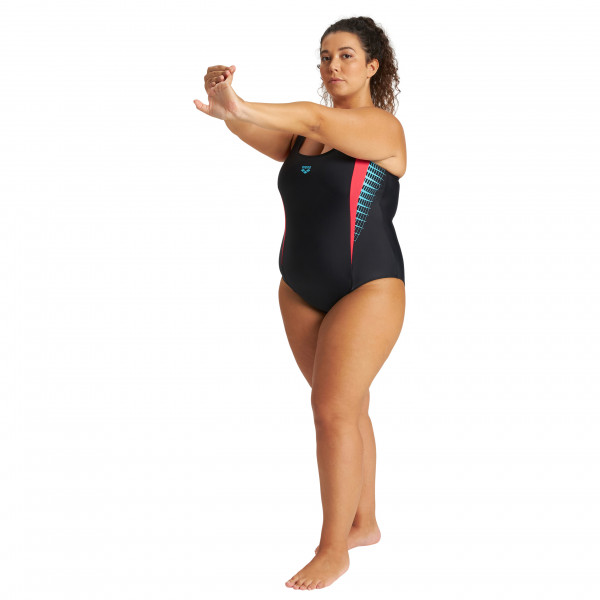 Arena - Women's Threefold V Back One Piece Plus - Badeanzug