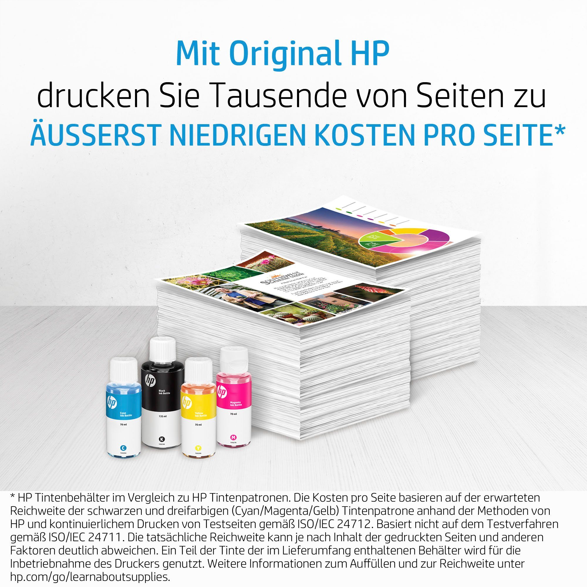 HP 31 Magenta Original Tintenflasche, 70 ml Nachfülltinte (für HP, 1x 70 ml)
