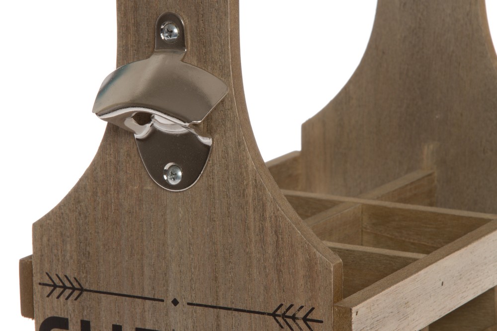 MyFlair My Flair Flaschenhalter aus Holz 
