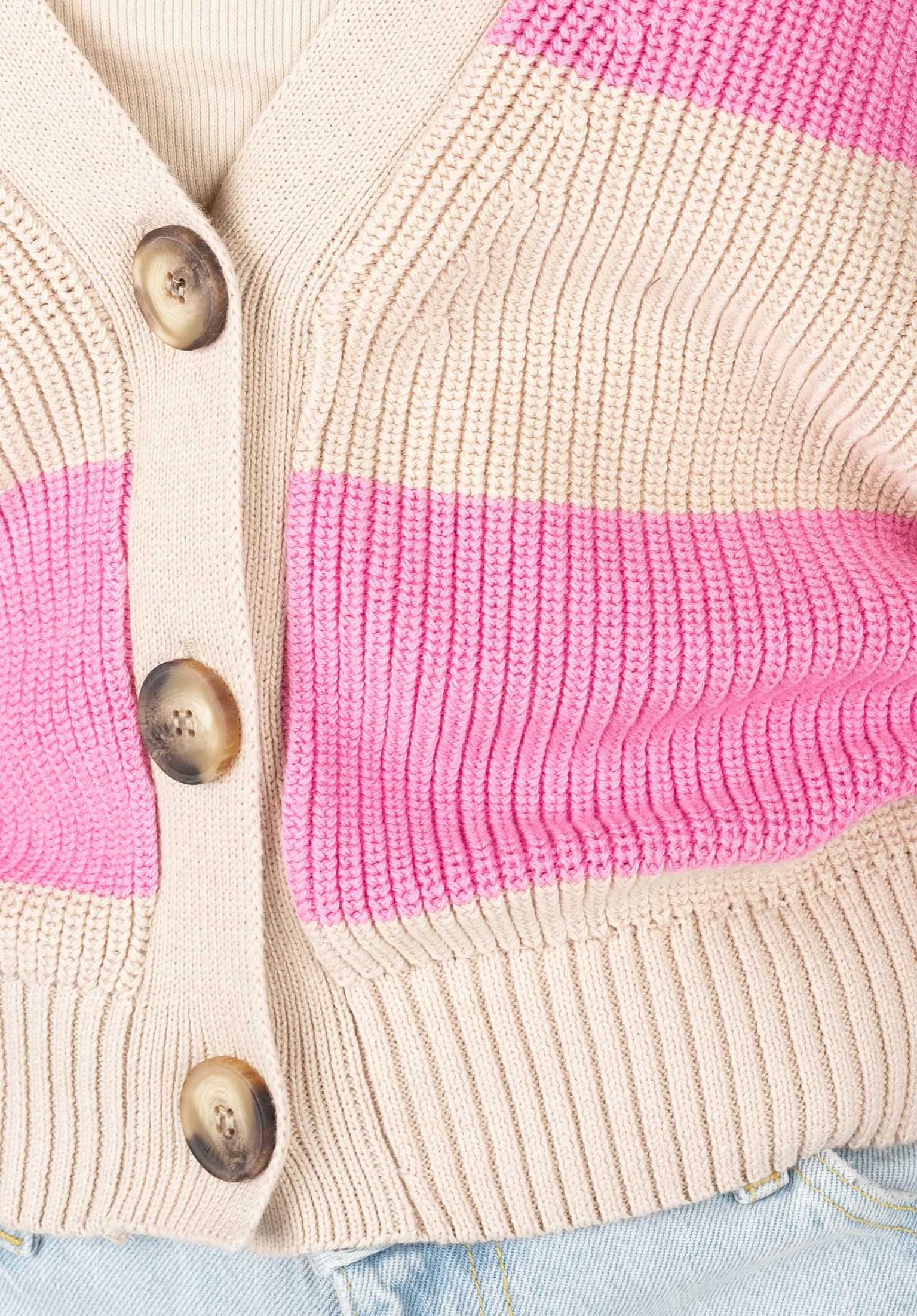 Mala Striped Cardigan