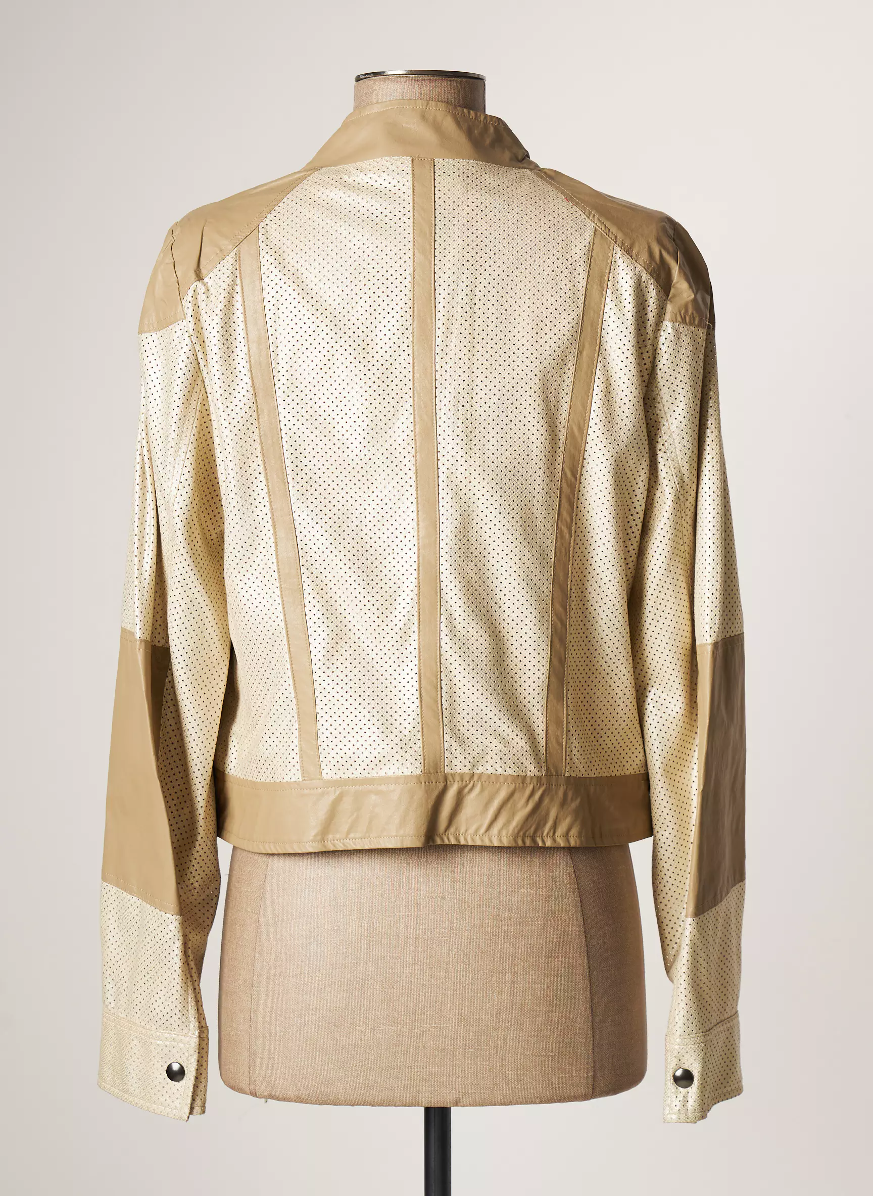 Lauren Vidal Vestecasual Femme couleur beige