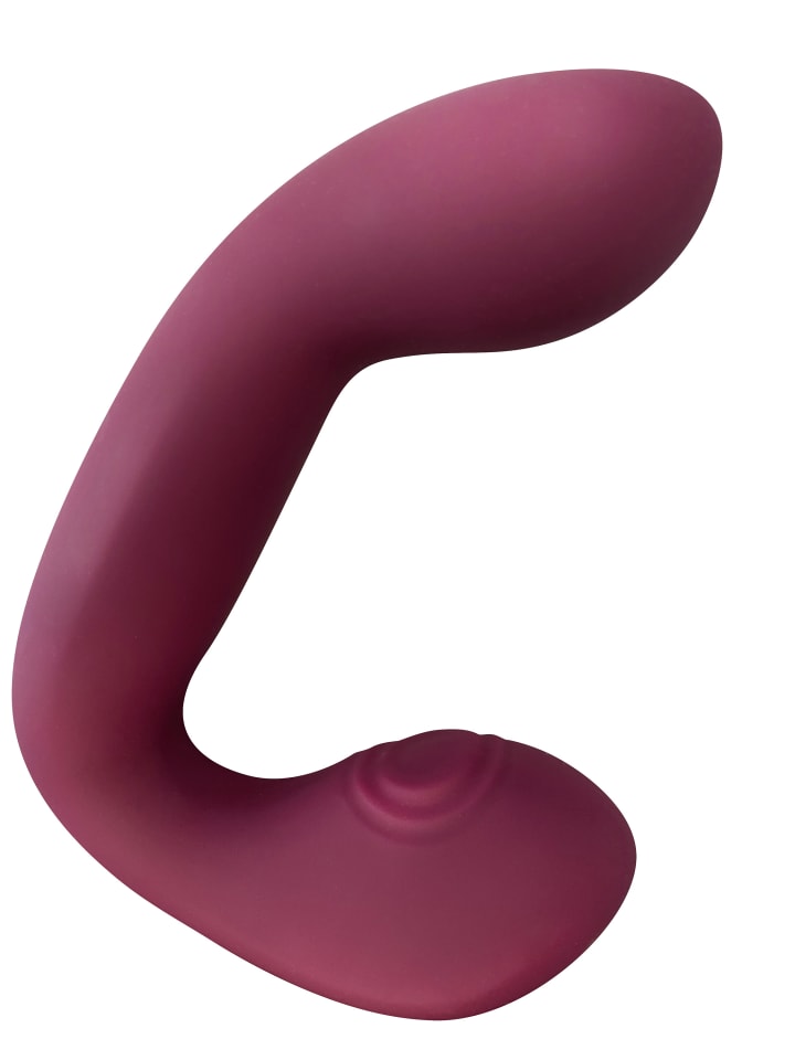 Javida Vibrator Thumping & Shaking Rabbit Vibrator in rot günstig kaufen 17 cm