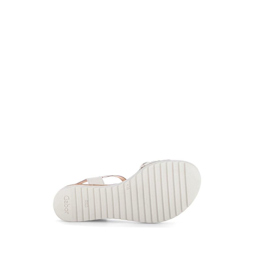 Gabor comfort Keilsandalette creme