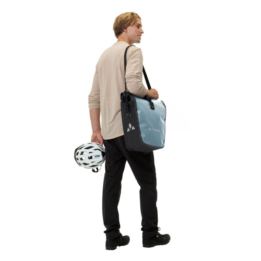 Aqua Back Fahrradtasche, recyceltes Hauptmaterial