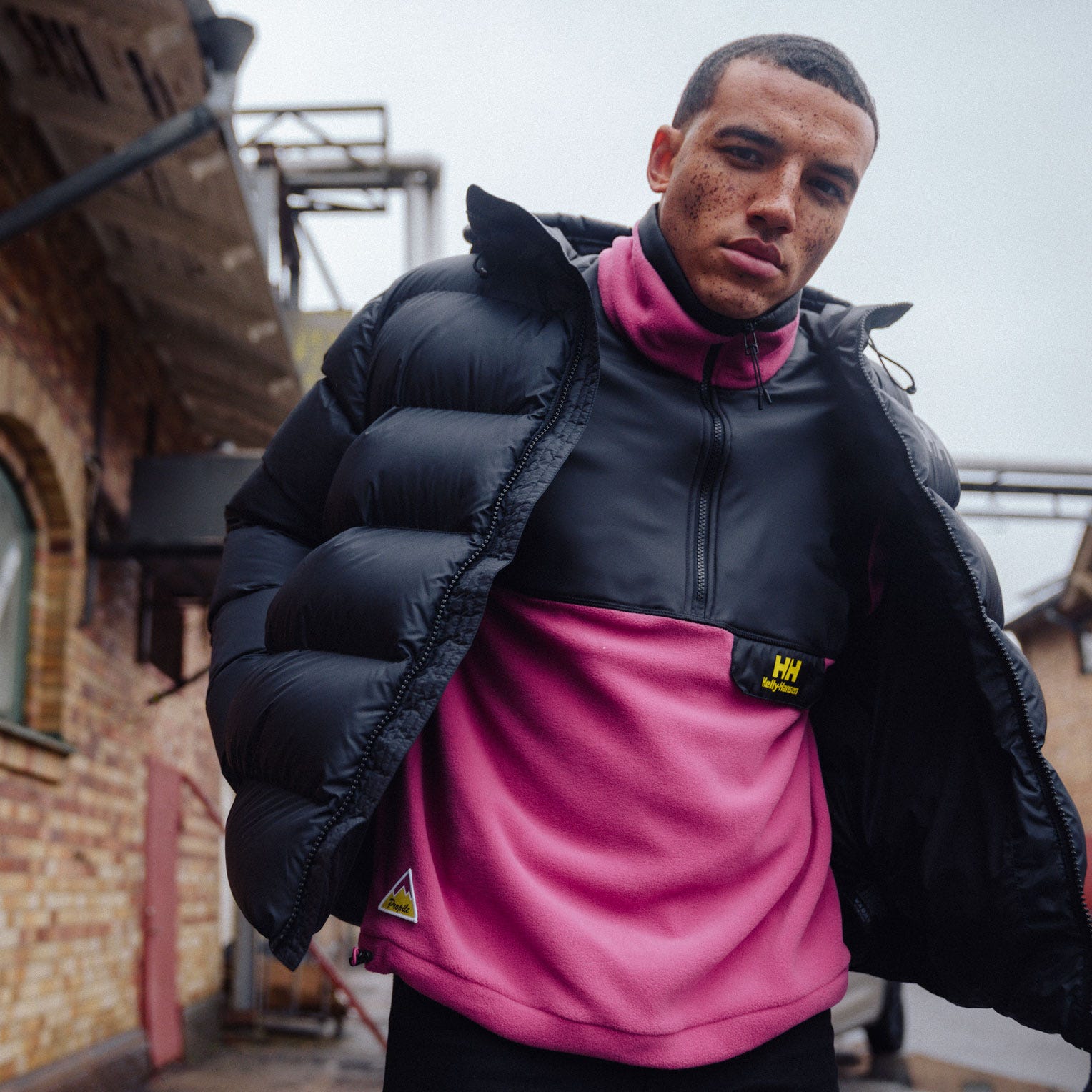 Men's Yu Half Zip Polartec Fleece