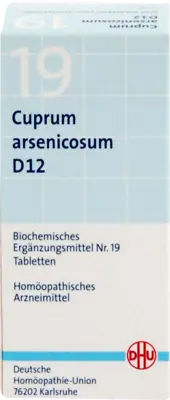 BIOCHEMIE DHU 19 Cuprum arsenicosum D 12 Tabletten  200 St  Tabletten