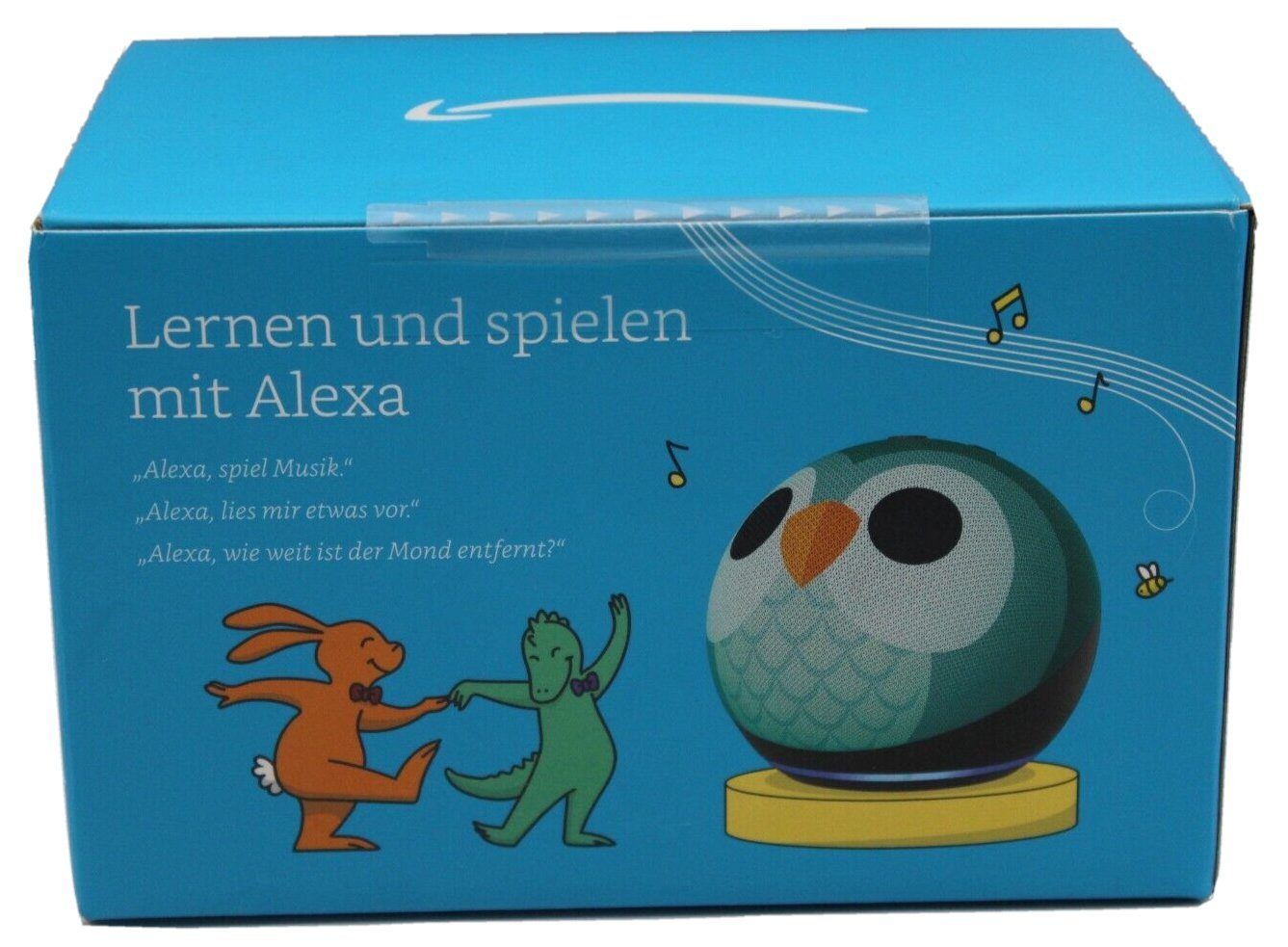 Amazon Echo Dot Kids 5. Generation Eulen Design 2022 Lautsprecher Smart Speaker (Bluetooth, WLAN (WiFi), Alexa, hervorragende Klangqualität, Kindergerecht)