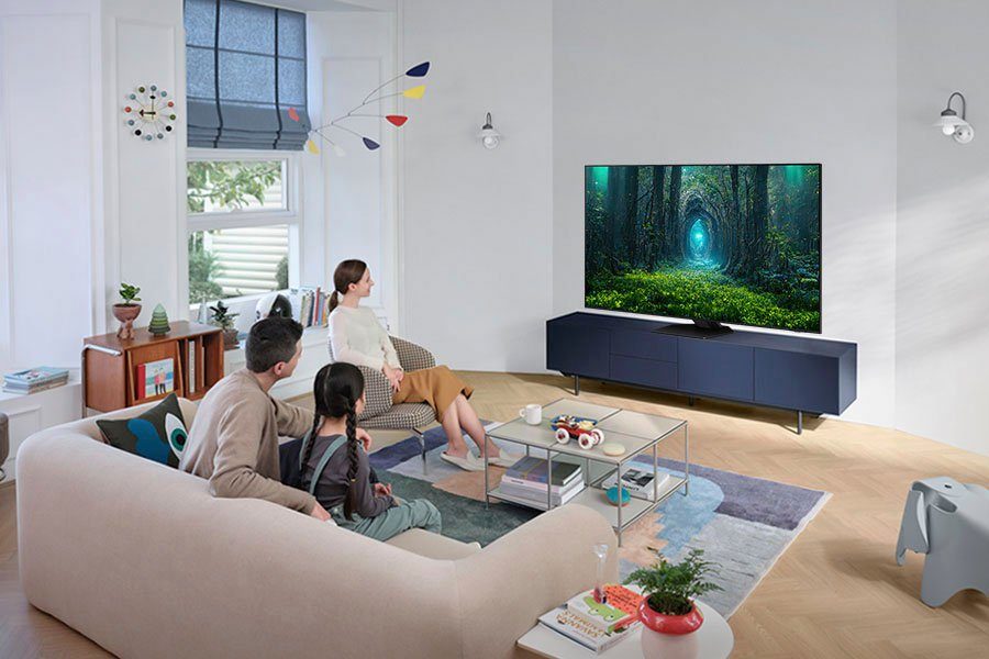 Samsung GQ65QN85CAT LED-Fernseher (163 cm/65 Zoll, Smart-TV, Neo Quantum HDR, Neural Quantum Prozessor 4K, Gaming Hub)