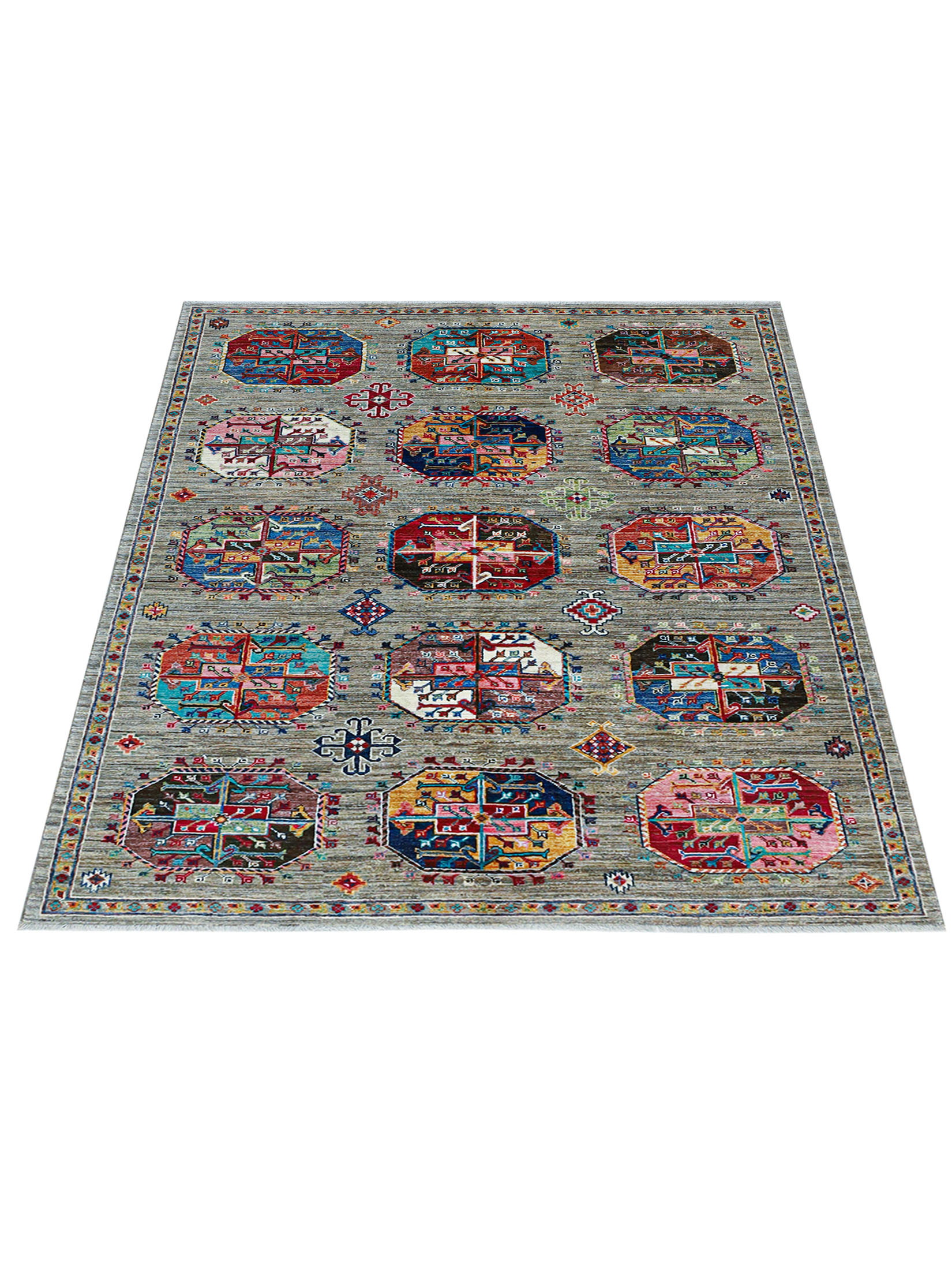 Buchara Ghazni ca. 155 x 202 cm, Unikat / Einzelstück