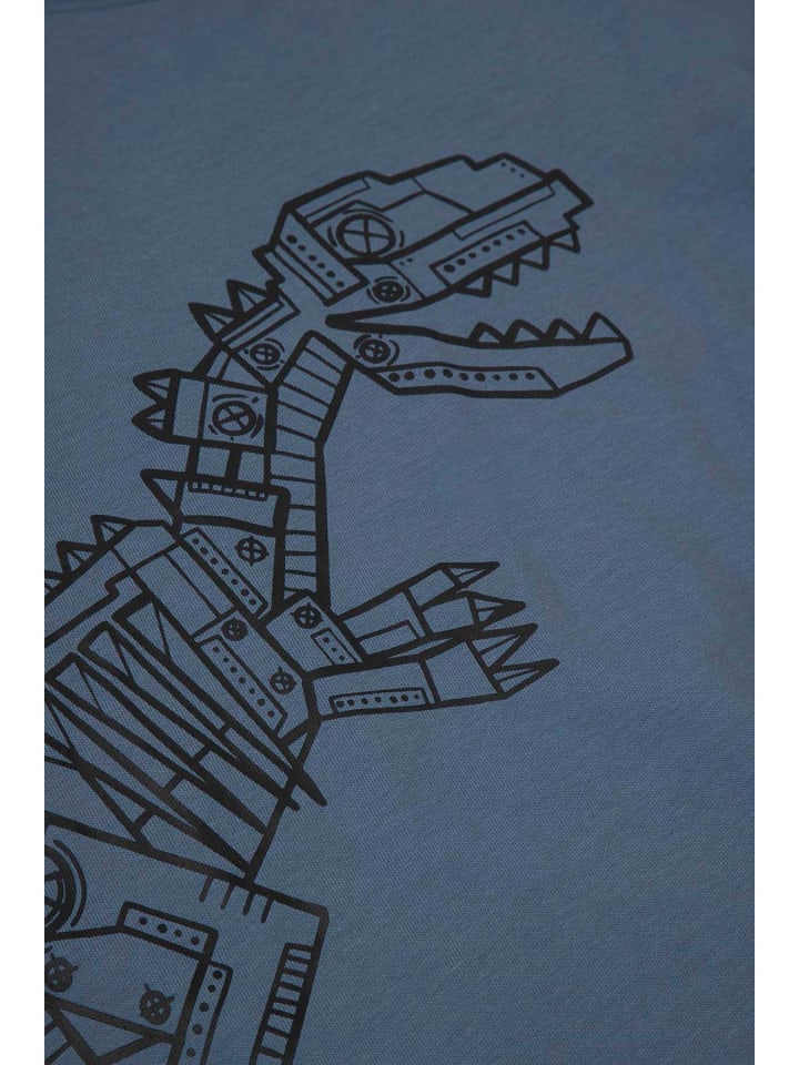 Coccodrillo T-shirt mit langen Ärmeln in blau günstig kaufen