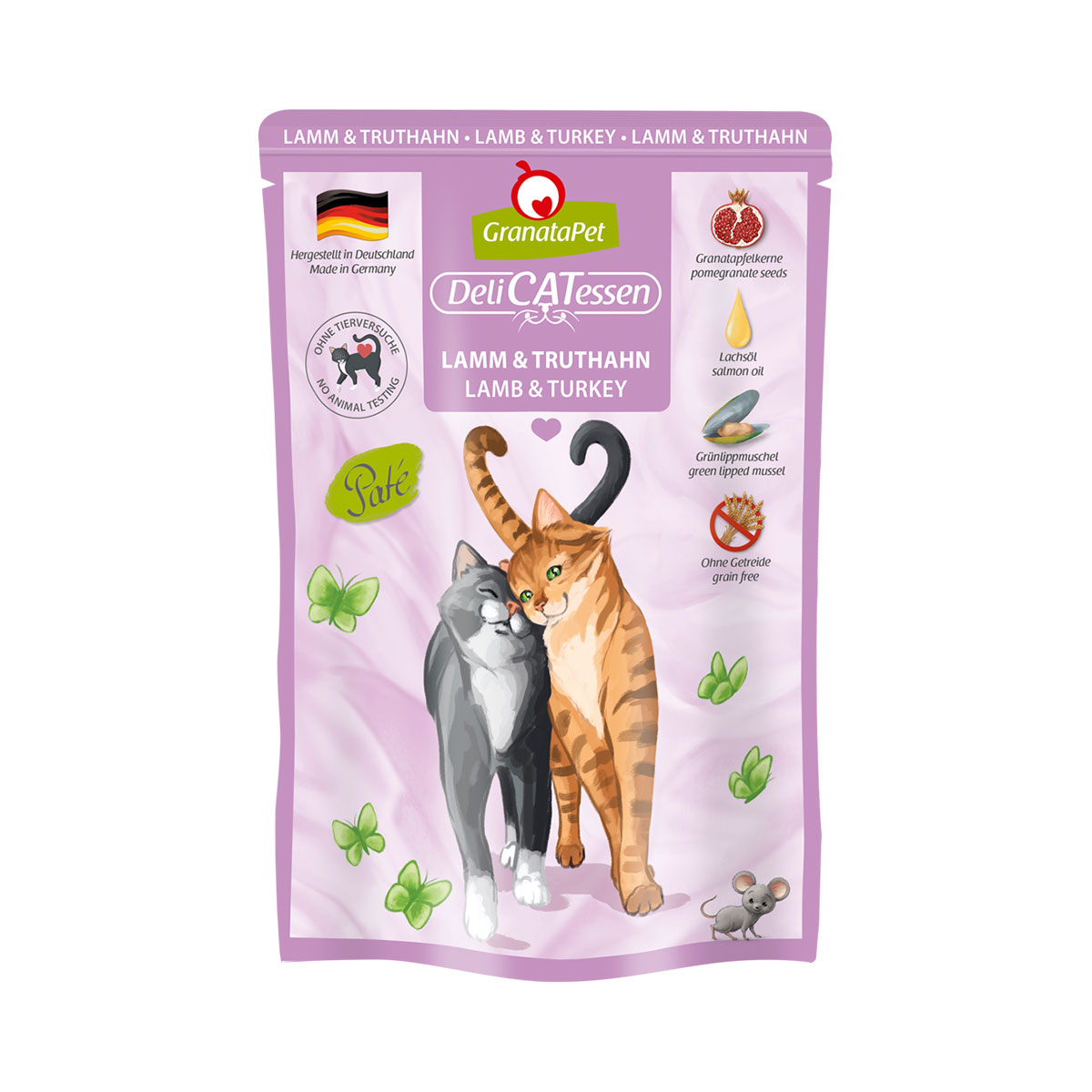 GranataPet Katze - Delicatessen Pouch Lamm & Truthahn