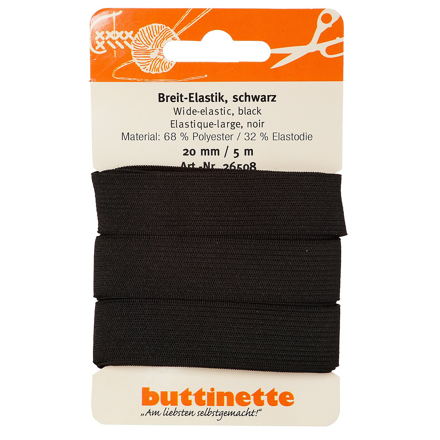 buttinette Gummiband 