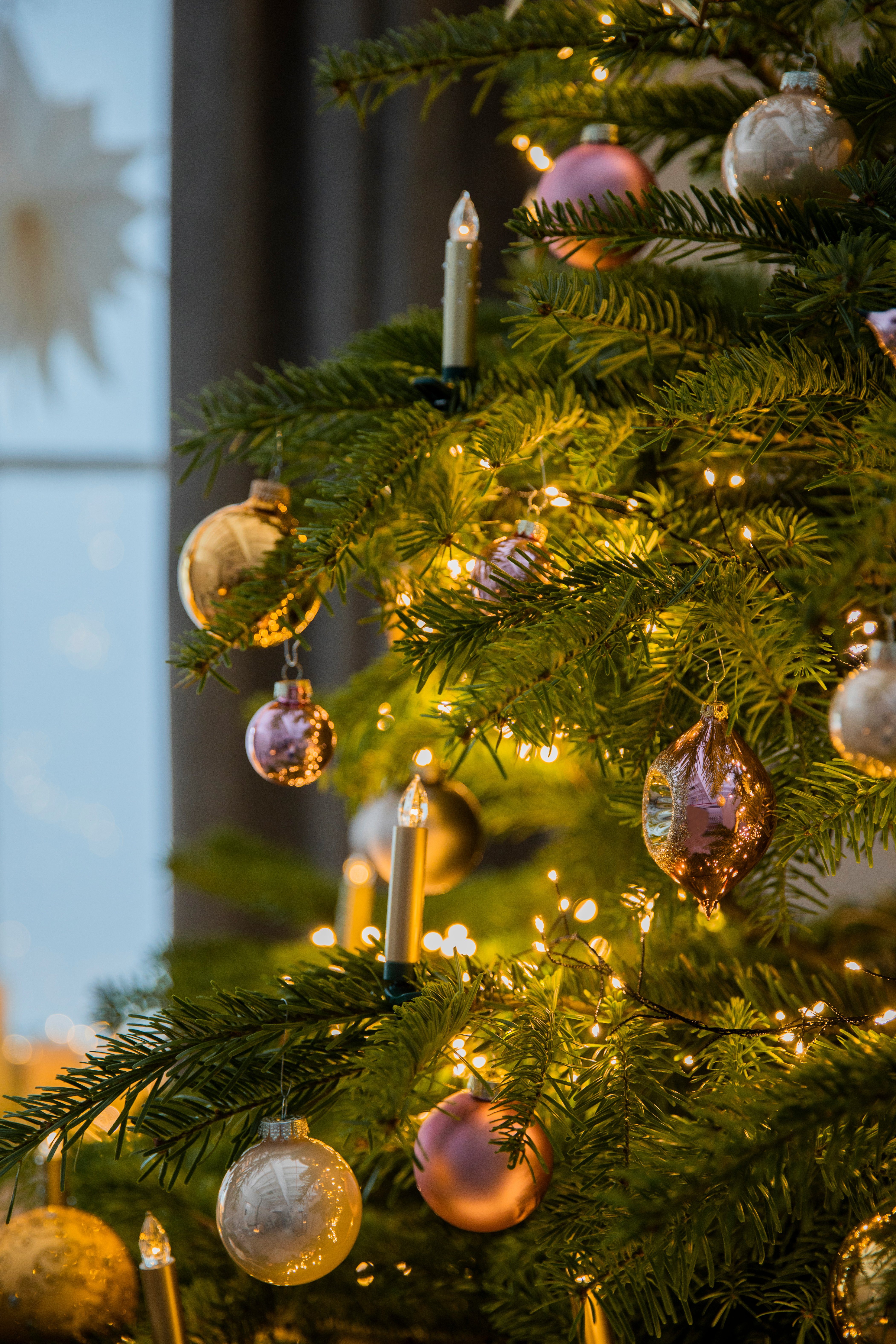 Thüringer Glasdesign Christbaumschmuck Deluxe, Weihnachtsdeko, Christbaumschmuck (4-tlg)