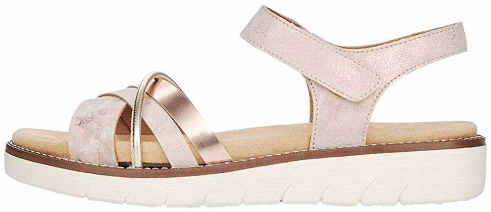 REMONTE Riemchen Sandalen rose