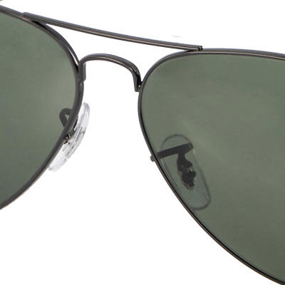 Ray Ban, Sonnenbrille, Aviator, Metall, schwarz