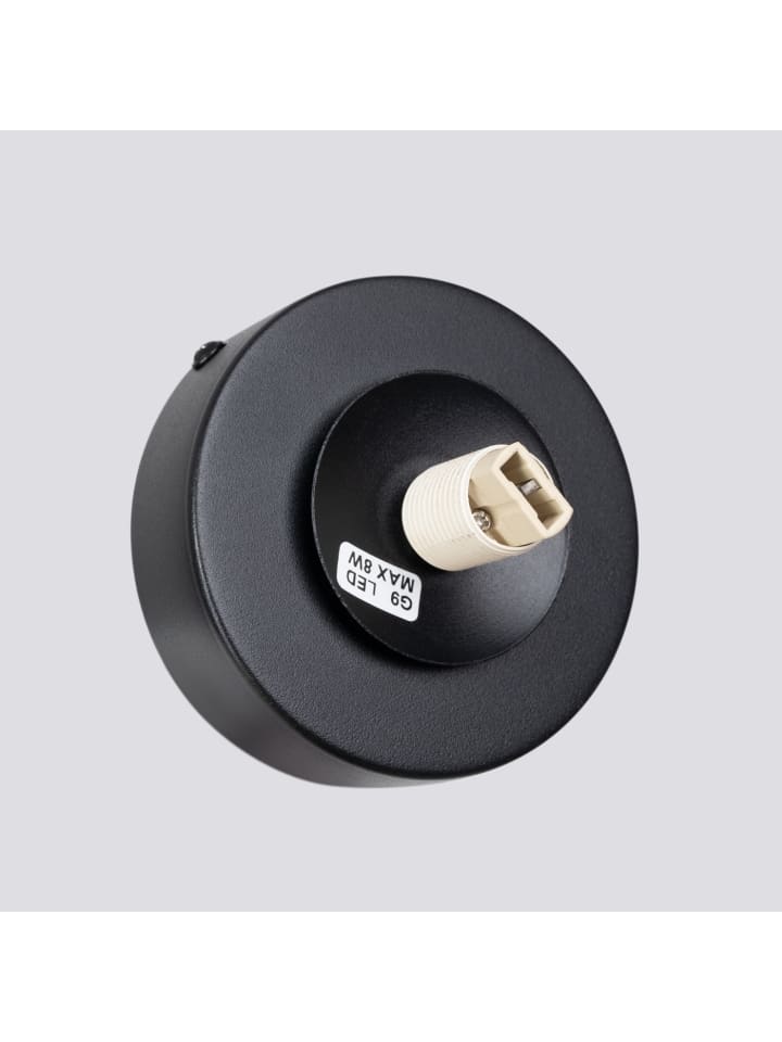 Nice Lamps Wandlampe BLAZE 1 Schwarz H 12 cm günstig kaufen onesize