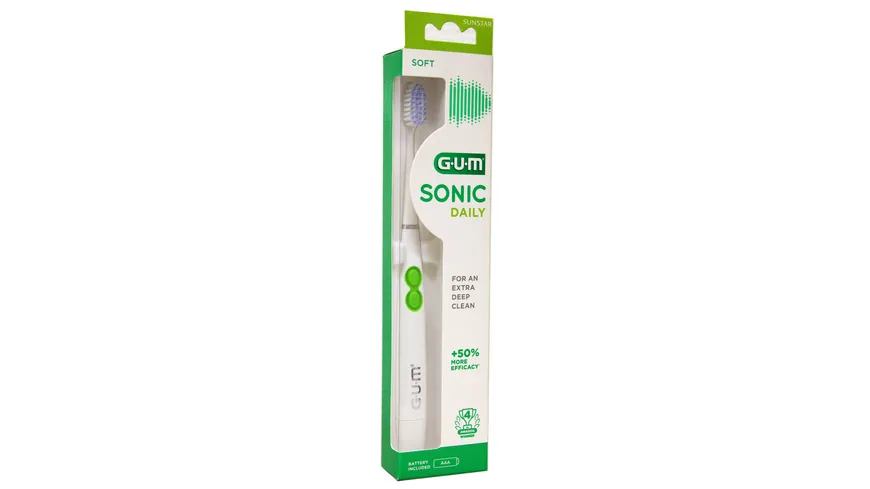 GUM® SONIC DAILY Schallzahnbürste