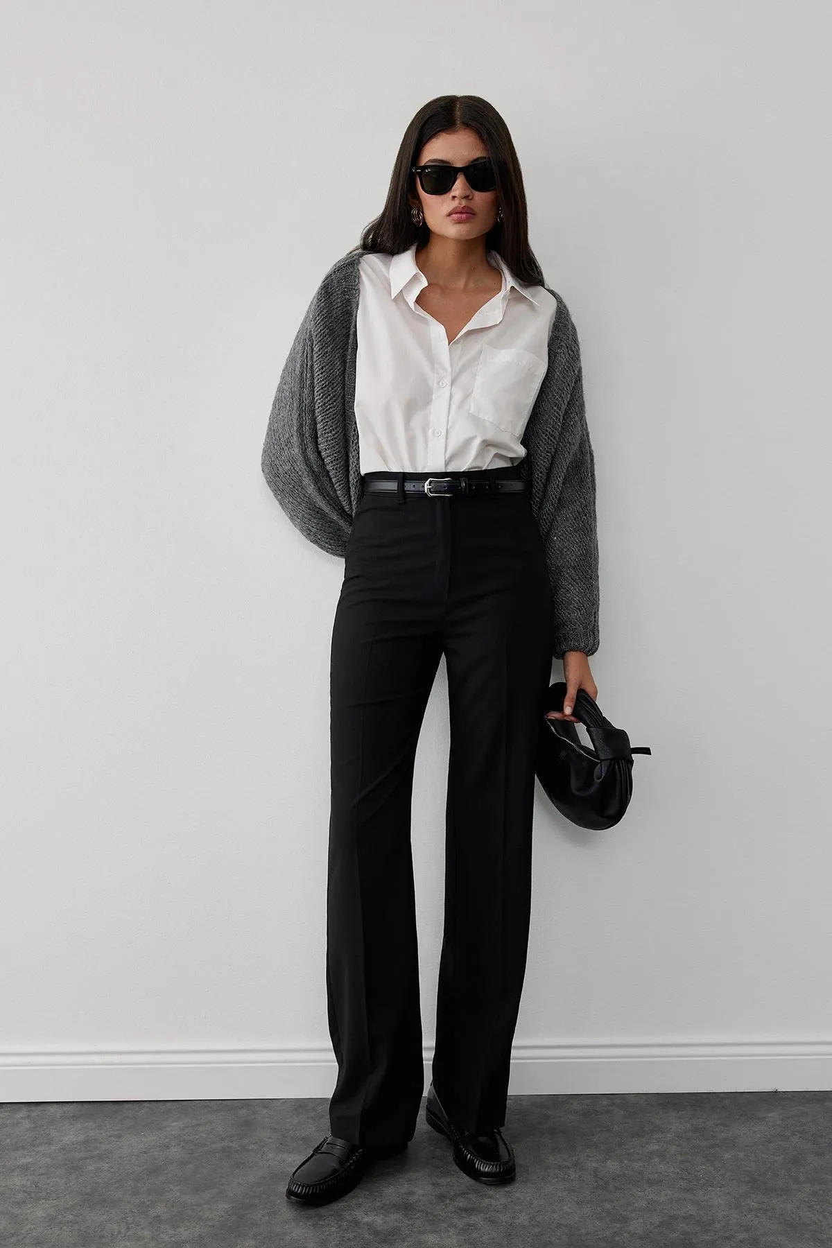 Suud Collection  Hose - Schwarz - Straight