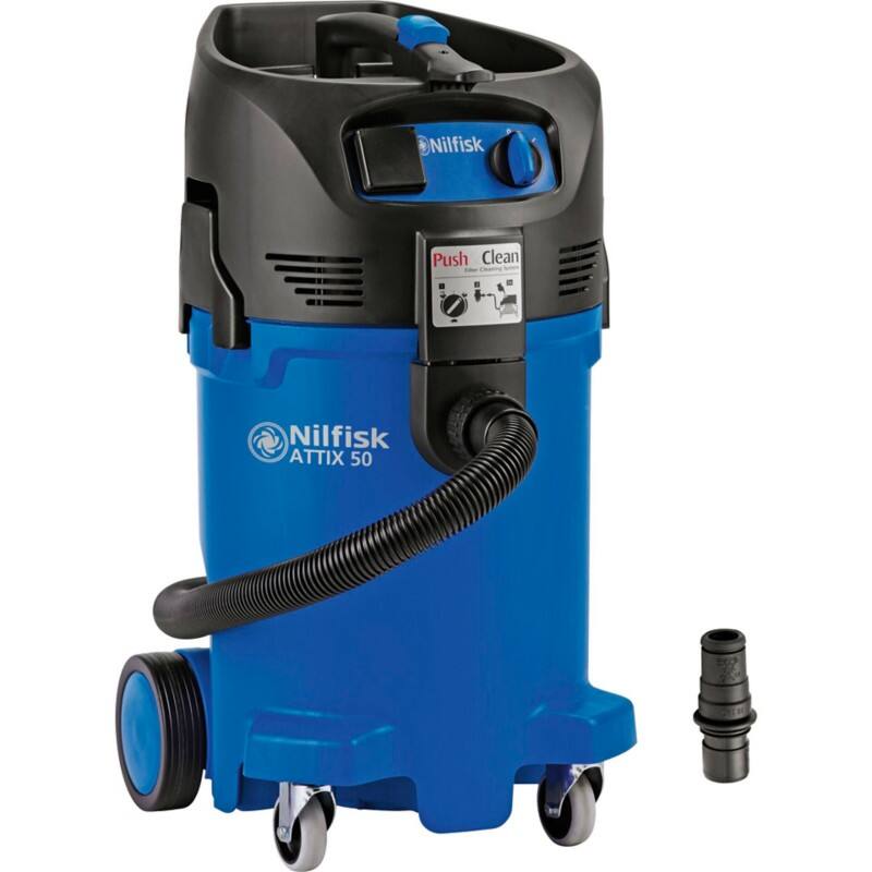 Nilfisk Nass-/Trockensauger Attix  50-21 PC EC Blau, Schwarz