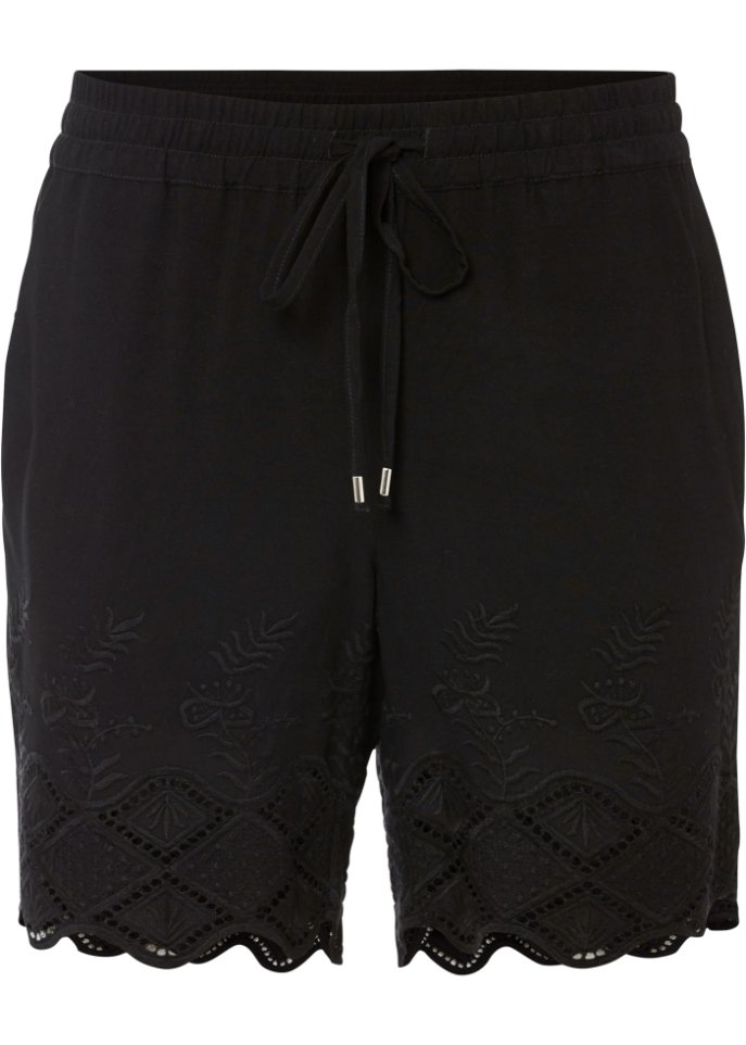 Shorts mit Spitze