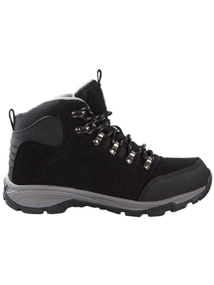 GUGGEN MOUNTAIN Wanderschuhe Uni in Grau-Schwarz günstig kaufen