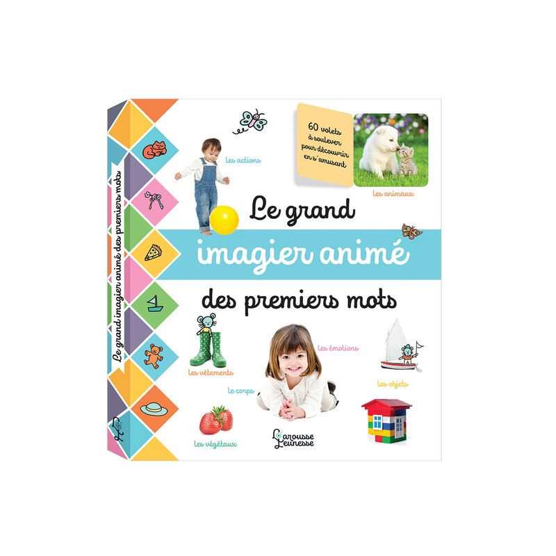 Livre Le grand imagier photos animé - Larousse Jeunesse