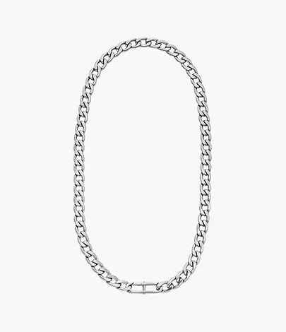 Fossil Kette Heritage D-Link Edelstahl