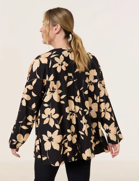 Legere Bluse mit Floralprint