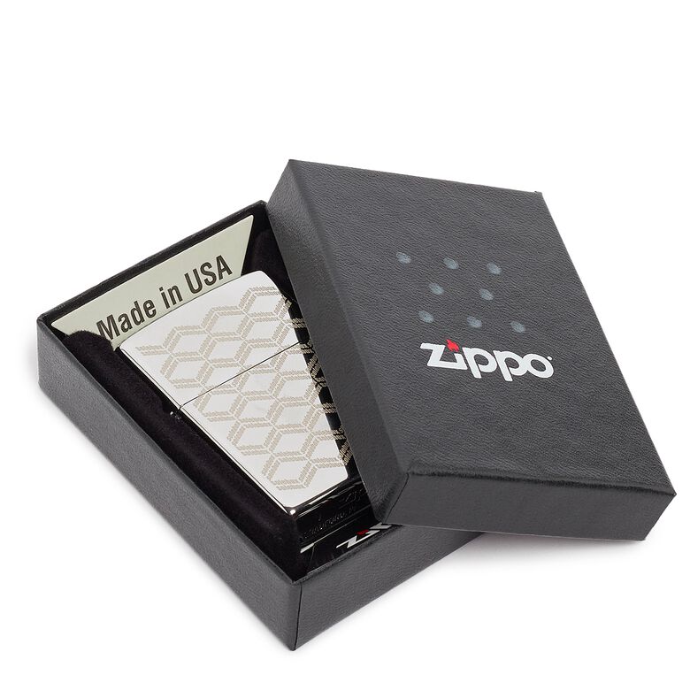 solebox Zippo Windproof Lighter silber