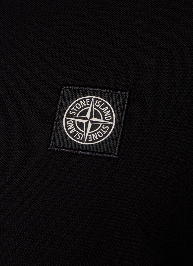 Πόλο μπλουζάκι Stone Island 2SC18 από βαμβακερό πικέ κανονικής εφαρμογής με επένδυση στα μανίκια