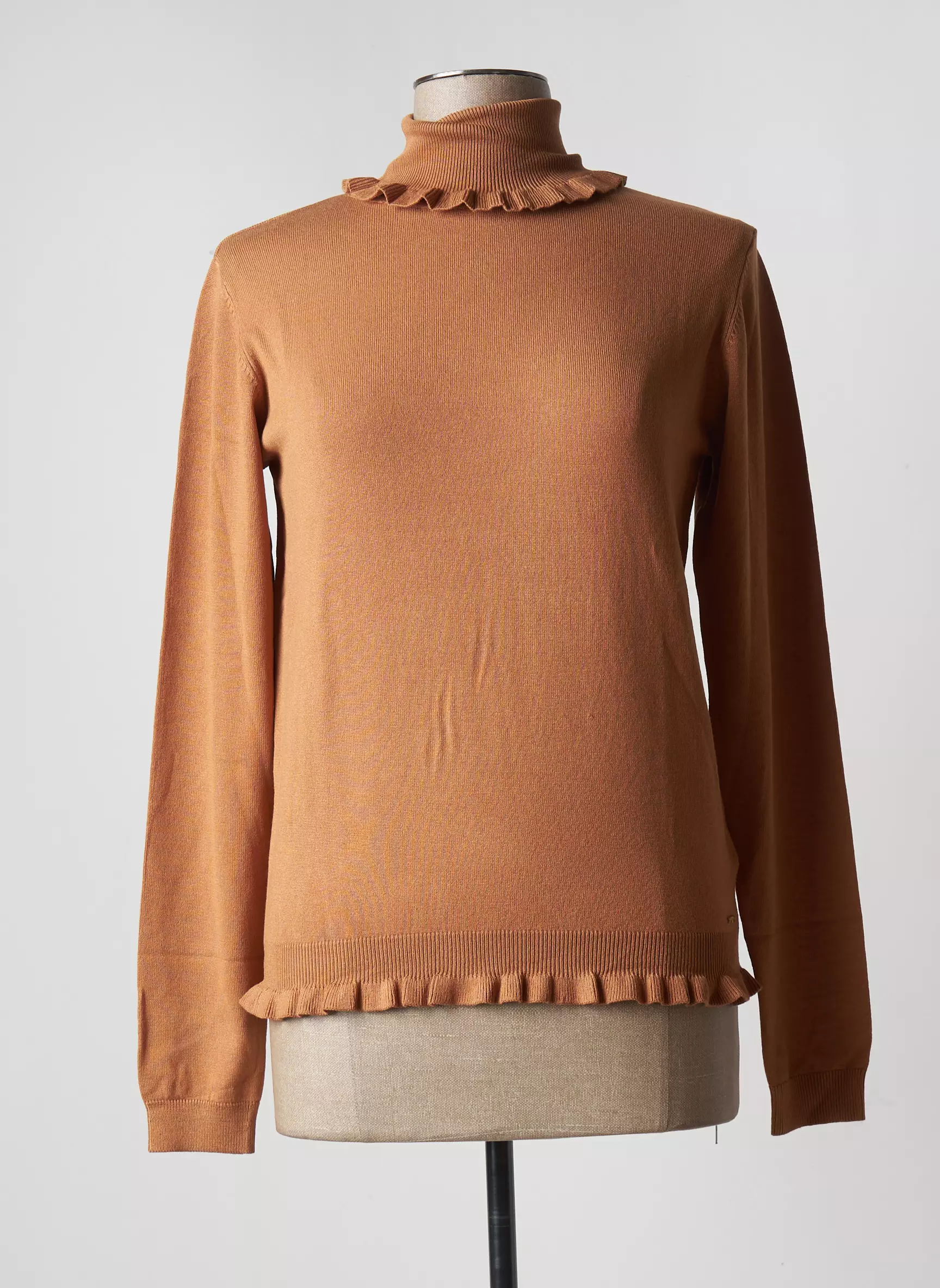 Fracomina Cols Roules Femme couleur beige