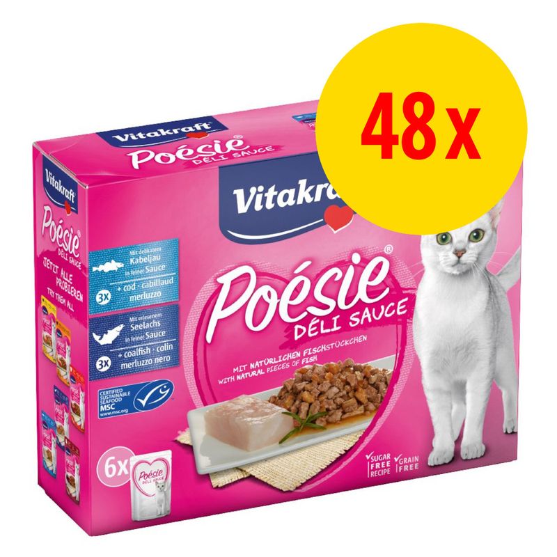 Sparpaket Vitakraft Poésie Pouch 48 x 85 g