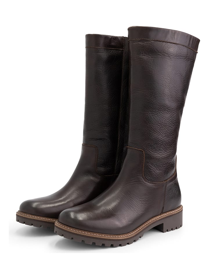 TRAVELIN' Leder-Stiefel 