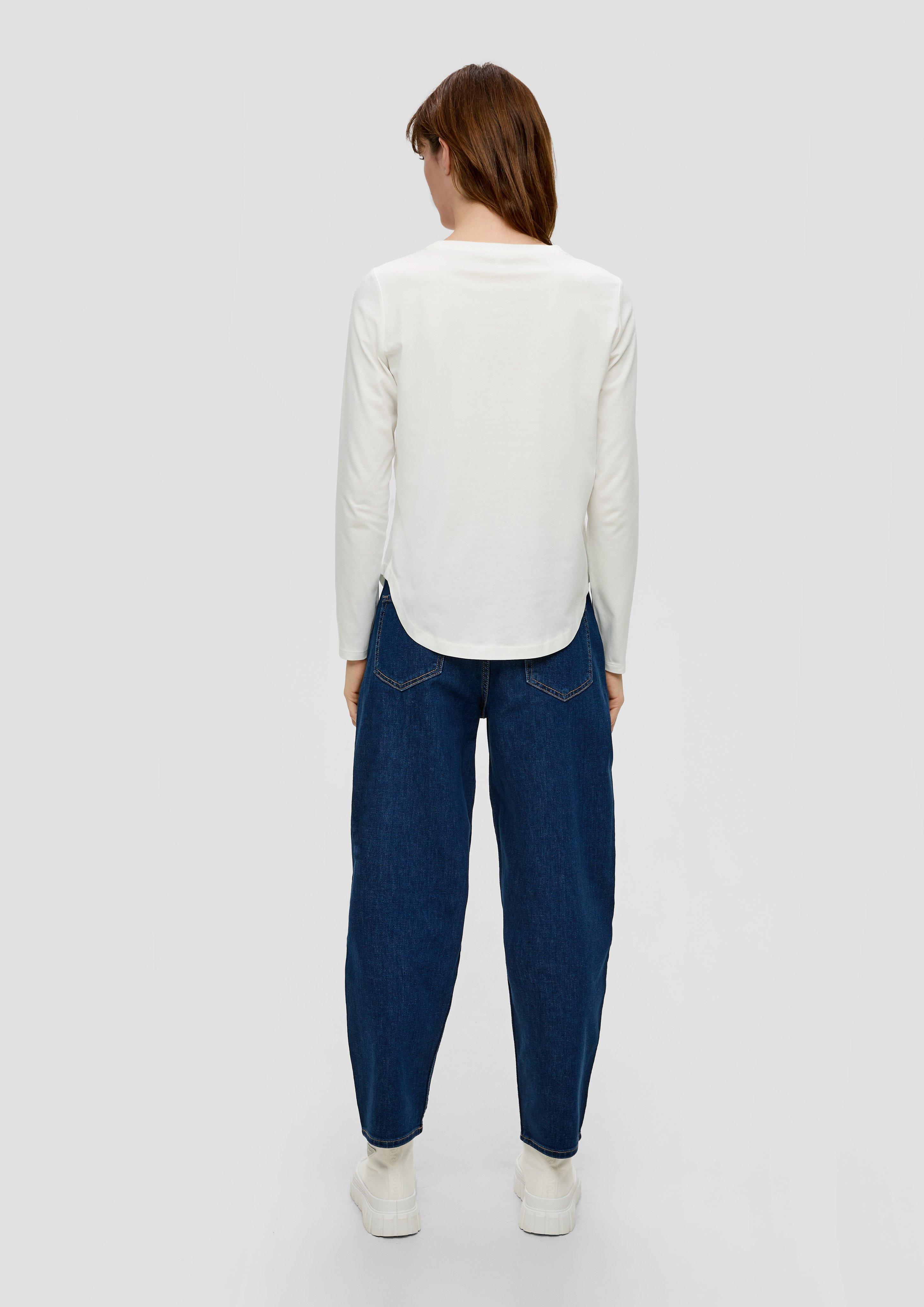 Longsleeve mit Frontprint  2146247-02D0