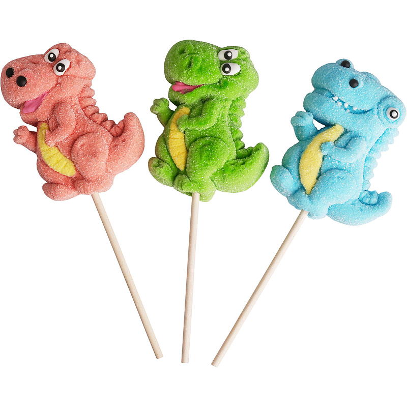 KnallGodt Marshmallow 60 g dinosaur