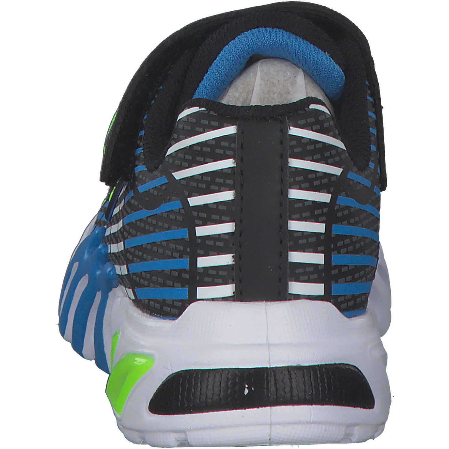 Skechers 400135L, Sneakers Low, Kinder, Schwarz/Blau/Grün