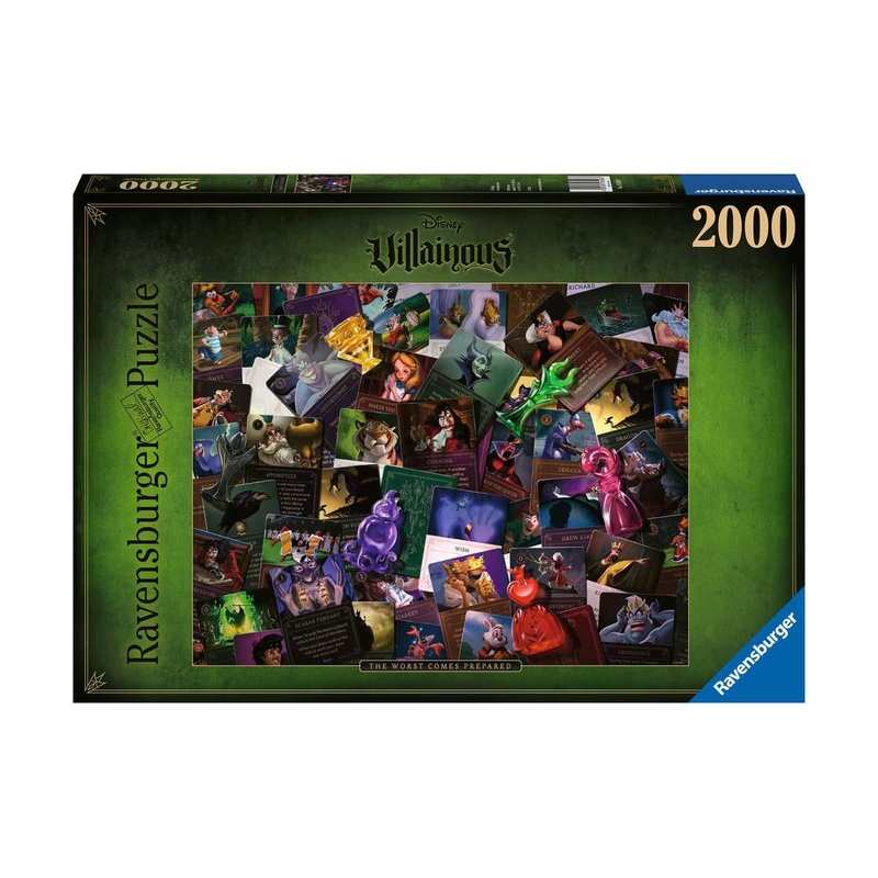 Puzzle Les Méchants DS 2000 pièces
